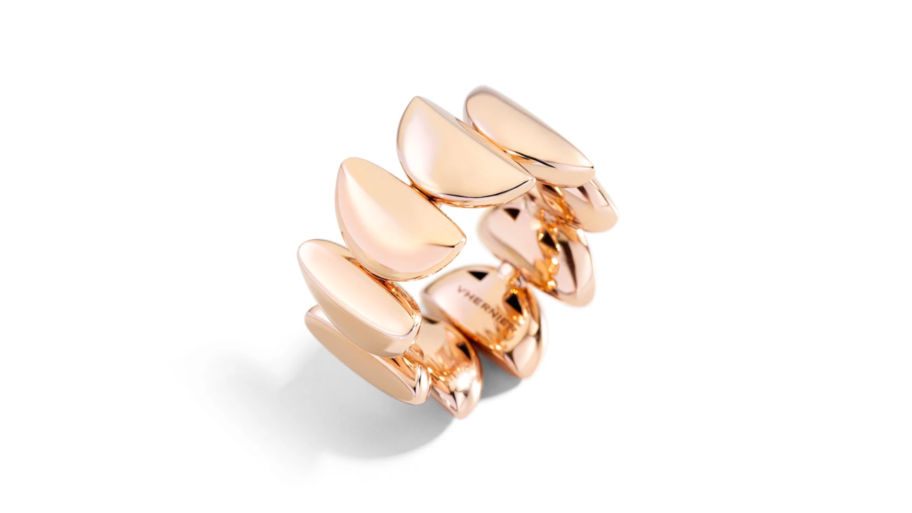 Eclisse Endless Ring in 18K Yellow Gold