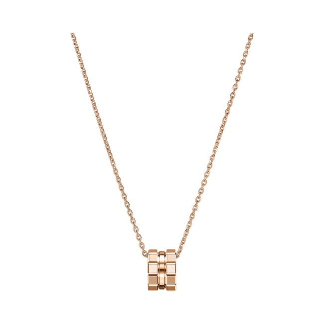 Ice Cube Pendant 18K Rose Gold