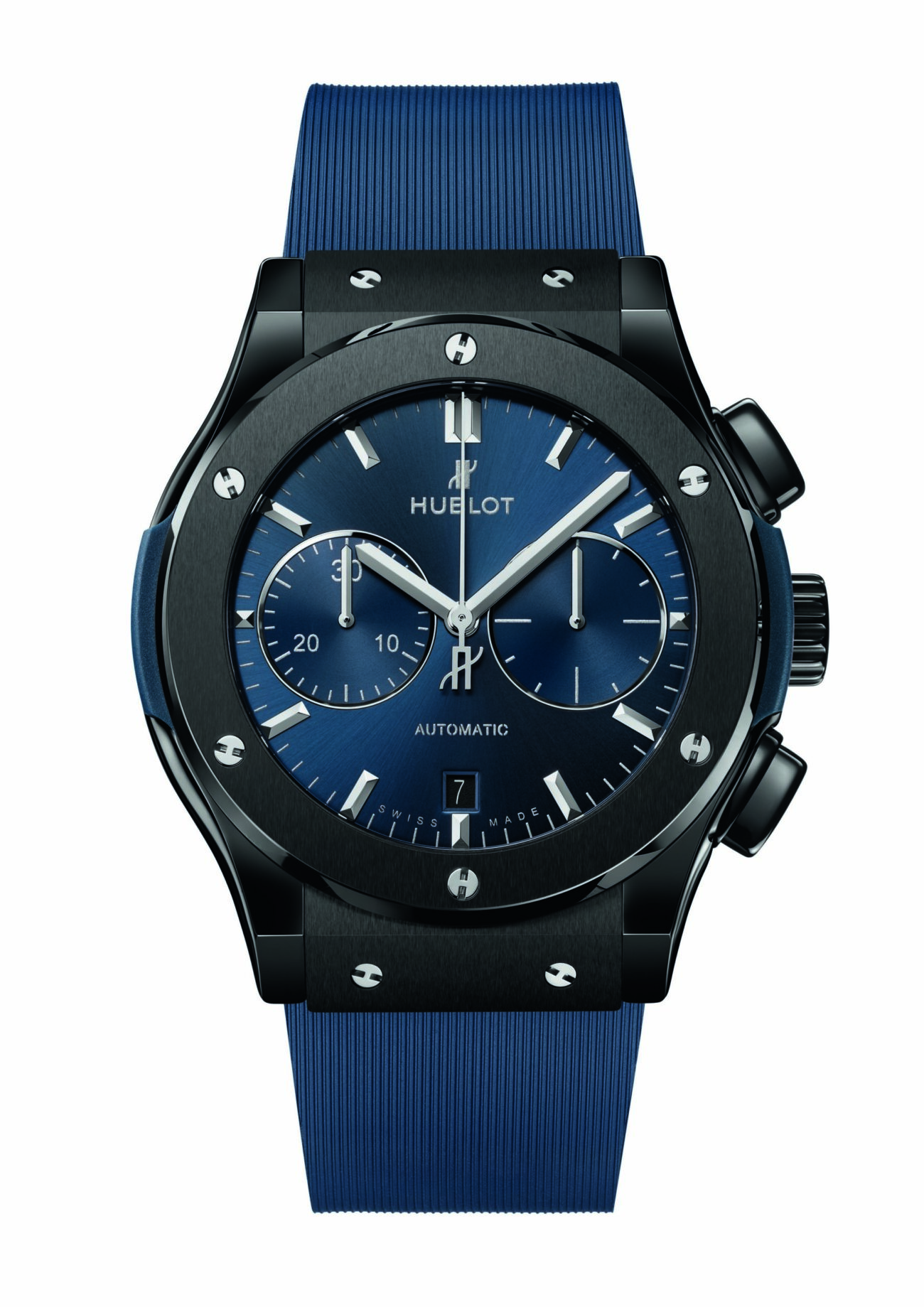 Ceramic Blue Chronograph