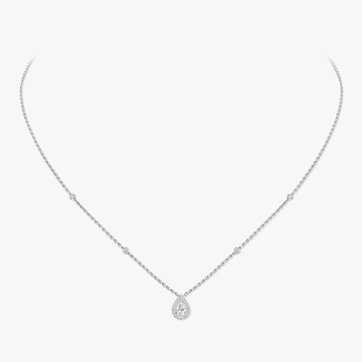 Joy pear-cut necklace