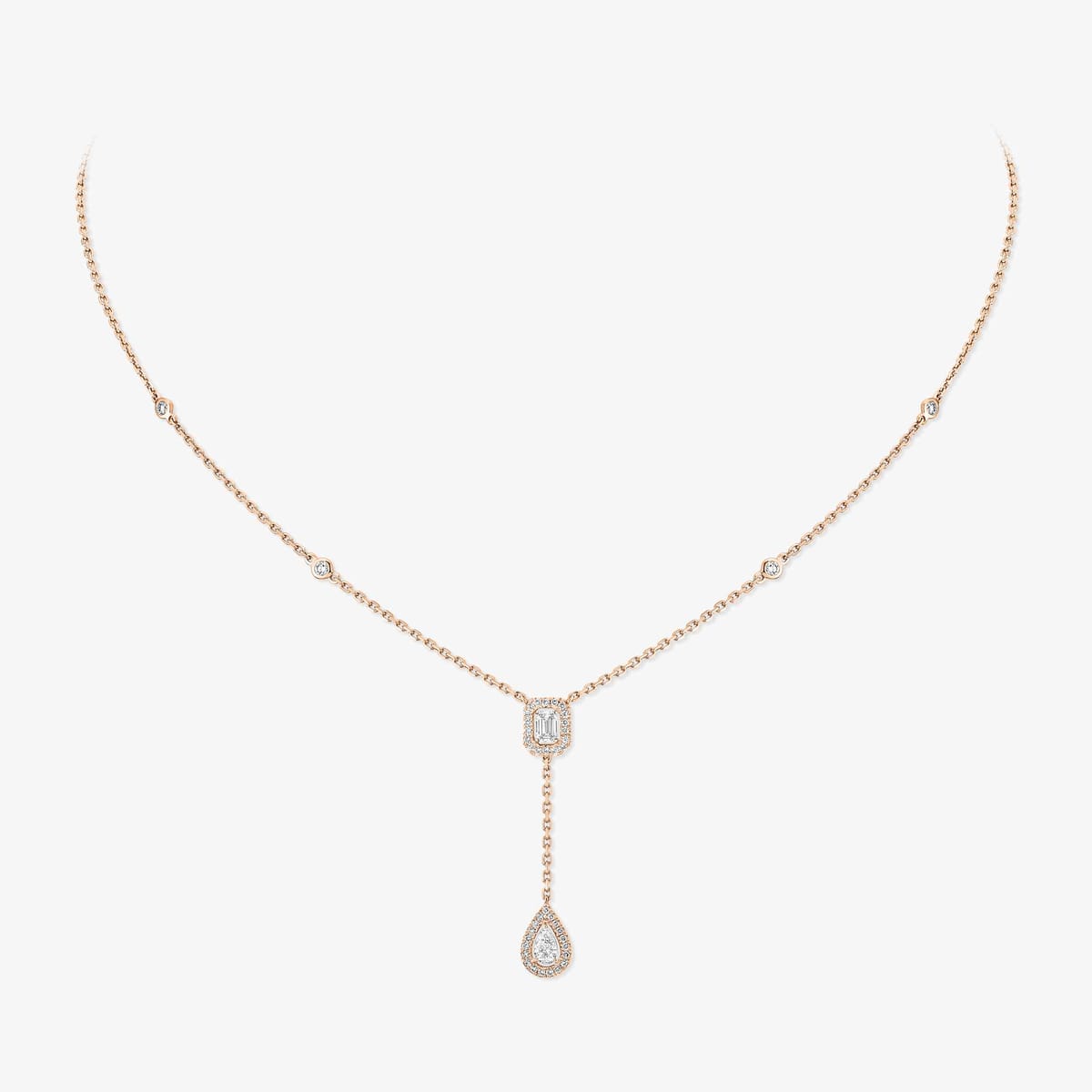 My Twin tie necklace