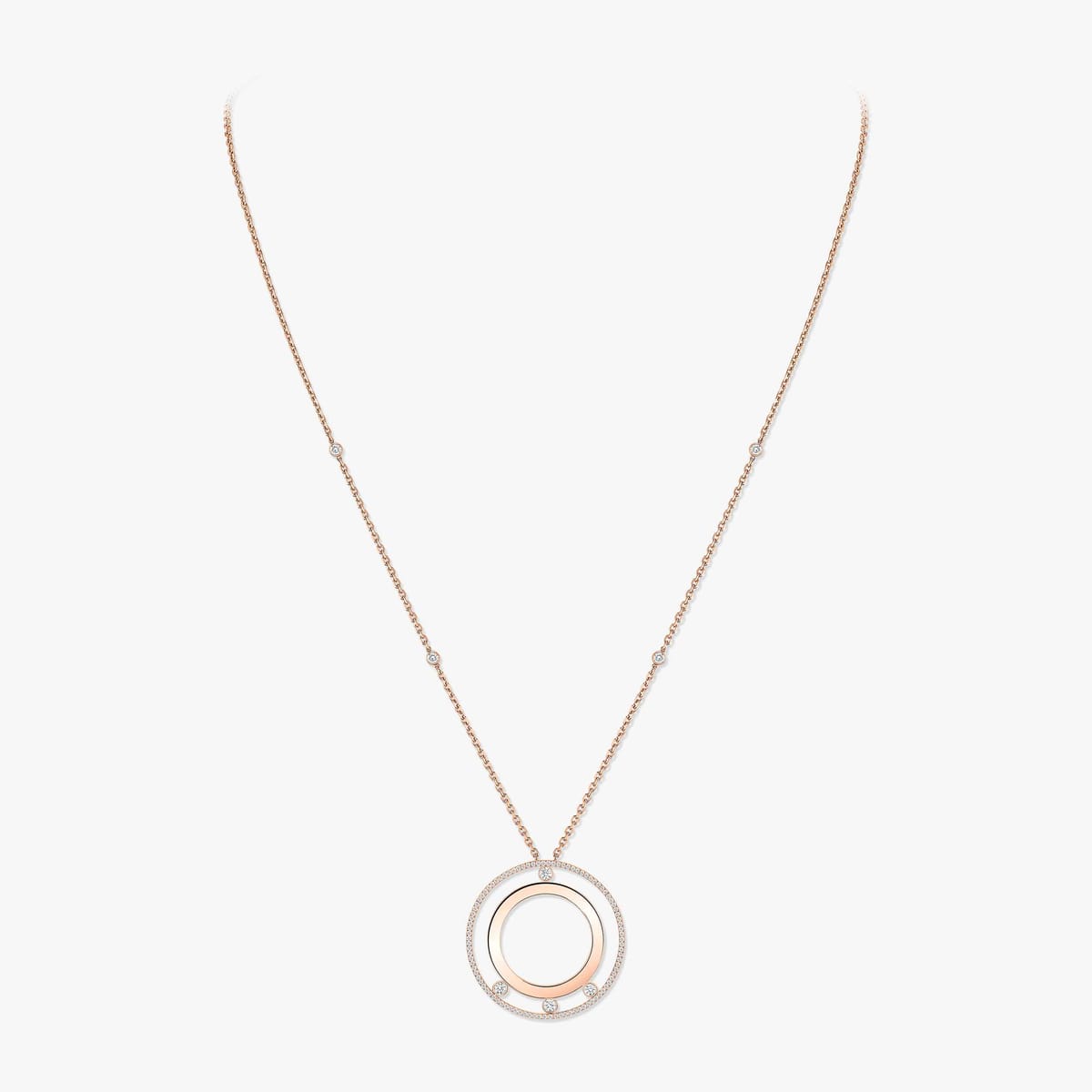 Pink Gold Necklace