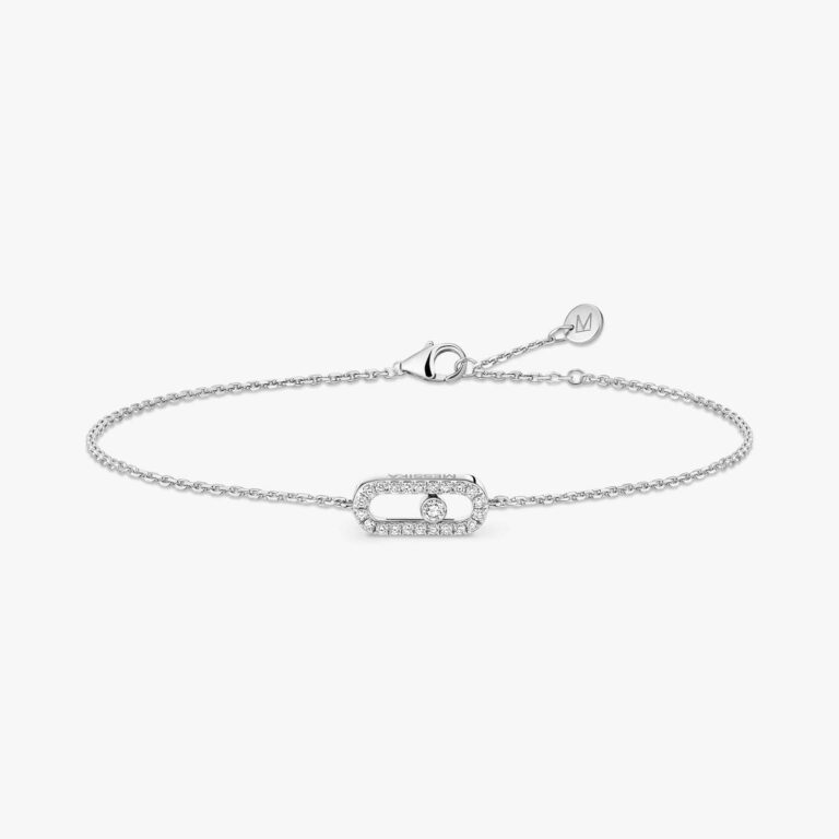 Move Uno pave bracelet